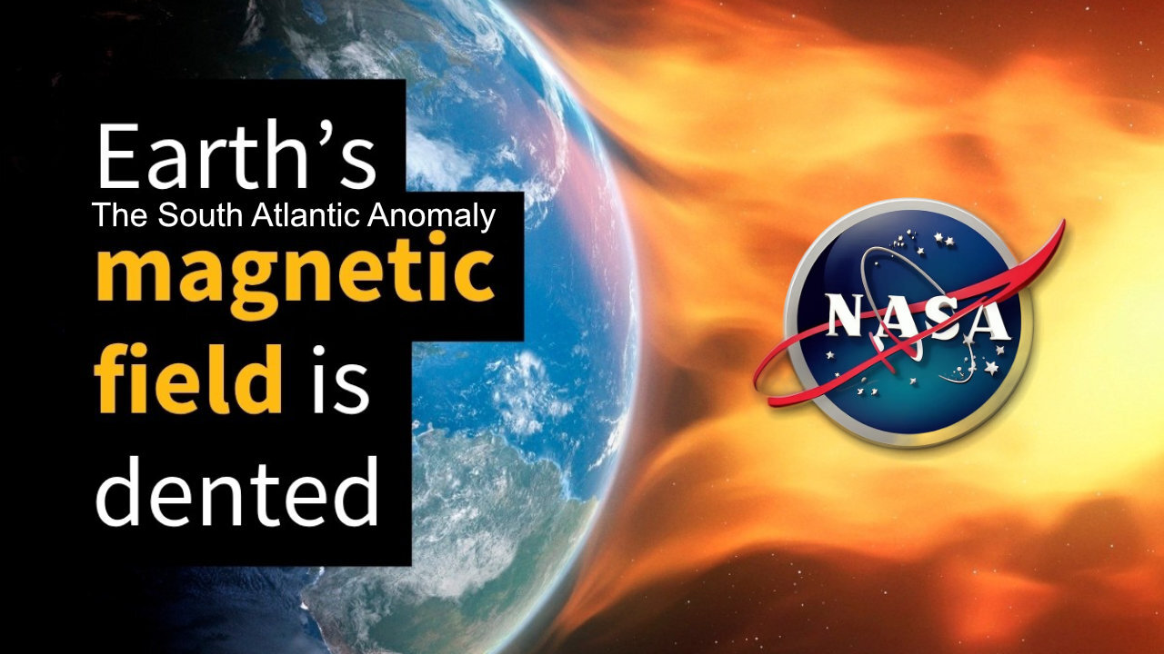 NASA Is Watching A Huge Anomaly Growing In Earth's Magnetic Field (The South Atlantic Anomaly)