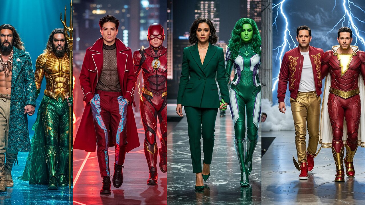 Superheroes Hit the Runway in Epic Fashion Show! pt.2