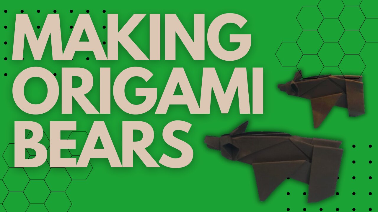 How to Make a Paper Bear: Simple Origami Tutorial for Beginners
