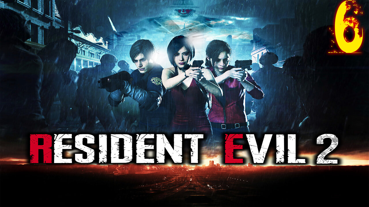 [1440p]🧟Resident Evil 2 REmake 🧟 Claire Redfield (B) 🦝Raccoon City🦝 Part 6