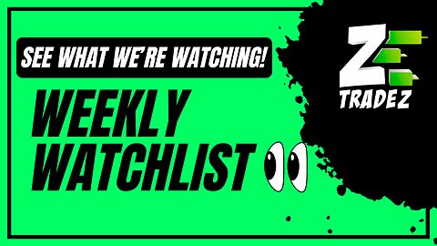 Weekly Watchlist | See What We're Watching $TSLA?