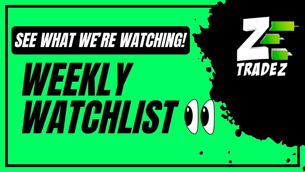 Weekly Watchlist | See What We're Watching $TSLA?
