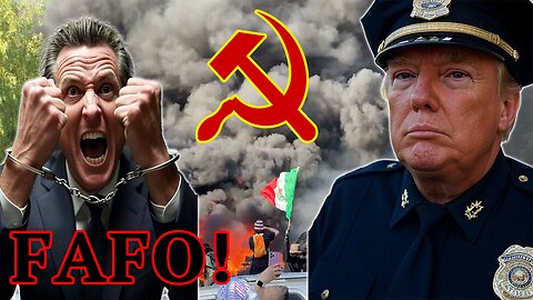 President Trump and Tom Homan to ARREST Gavin Newsom!
