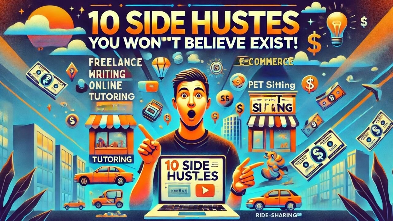 10 Side Hustles You Won’t Believe Exist – Make More Money in 2025!