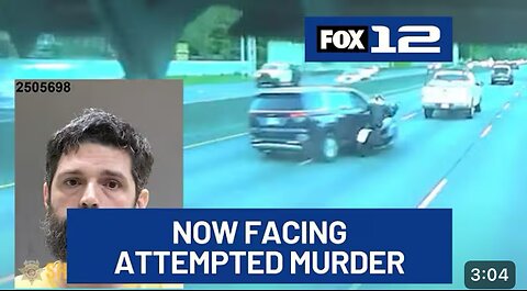Man accused of hitting motorcyclist in road rage crash indicted for attempted murder