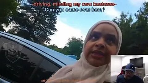 Foreign EXTREMIST who Hates White people goes Insane over Police not arresting man she assaulted!
