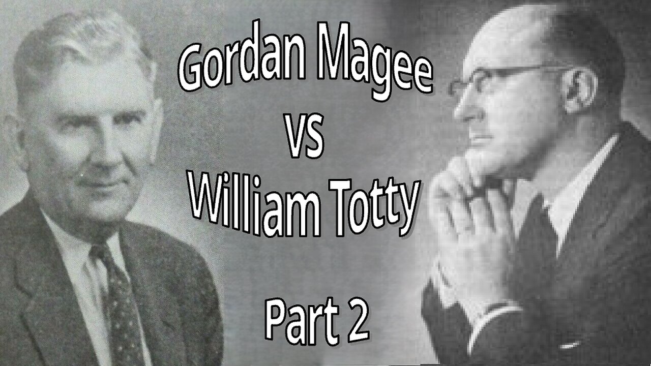 Magee vs Totty oneness trinity debate night 2