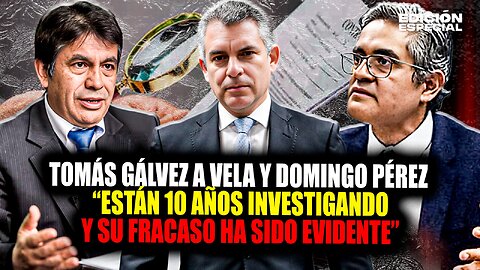 #EnVivo Tomás Gálvez sobre Rafael Vela y Domingo Pérez: "10 años investigando y han fracasado"