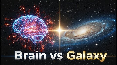 The Human Brain vs The Milky Way 🌌 | How Many Ideas Do We Create Each Day?