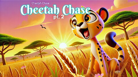 Zooming with Cheetahs! Pt.2 🐆 Fun & Fast Animal Song for Kids