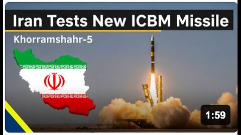 Iran Tests New Khorramshahr-5 ICBM | Hypersonic Missile with 12,000 KM Range?