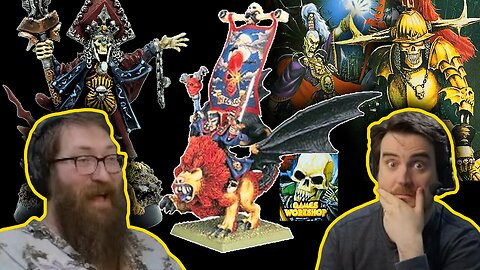 Tom and Ben Look At Old Warhammer Undead Miniatures