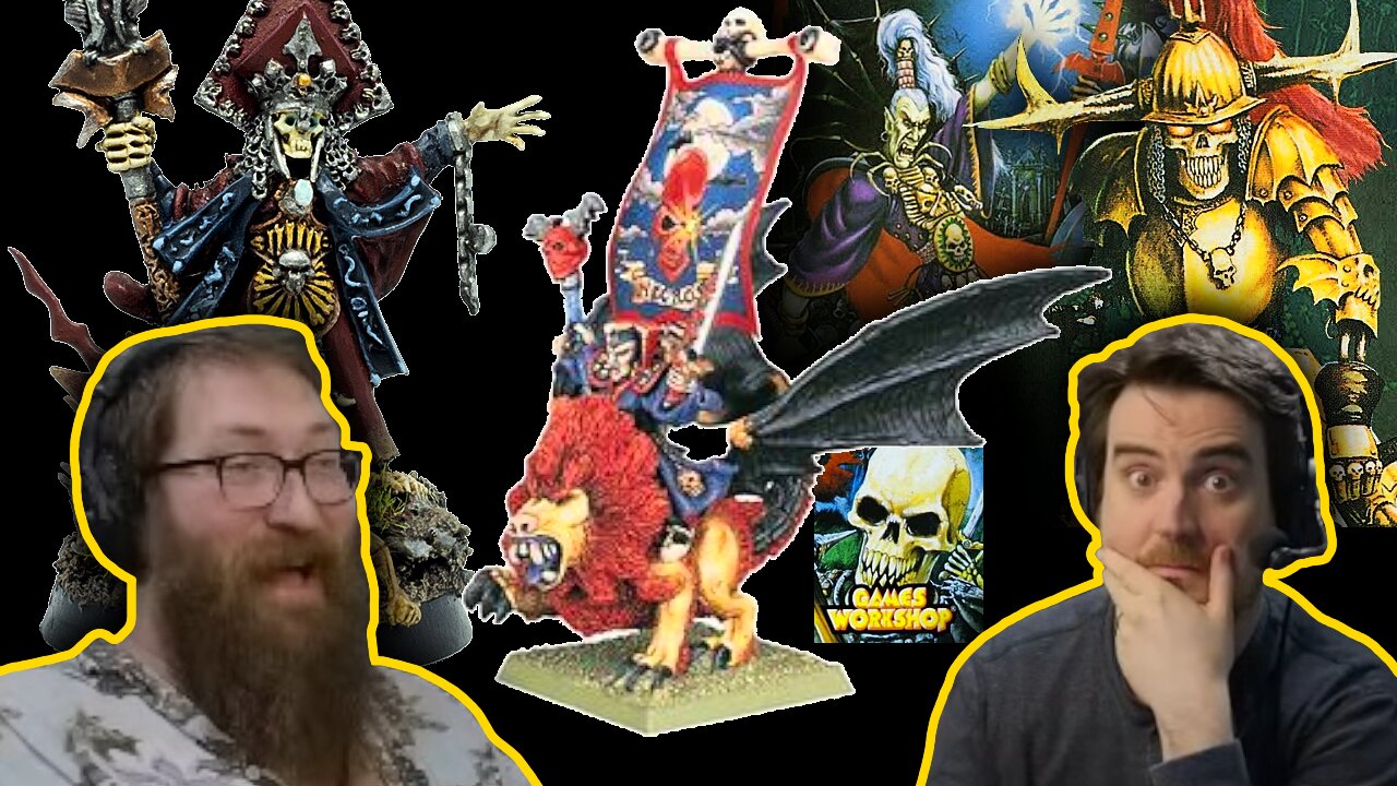 Tom and Ben Look At Old Warhammer Undead Miniatures