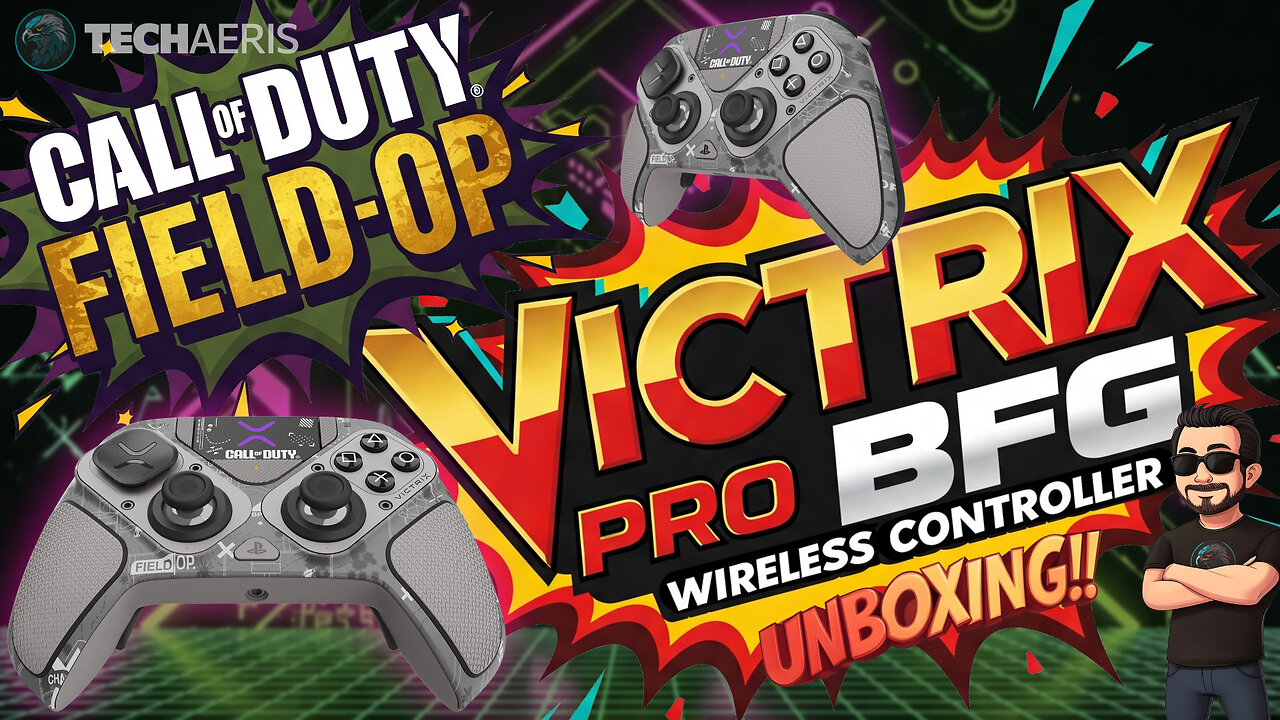 Victrix Pro BFG Wireless Controller Call of Duty - Field Op Unboxing And Overview
