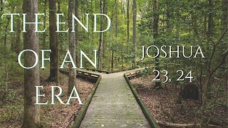 The End of an Era - Pastor Jeremy Stout