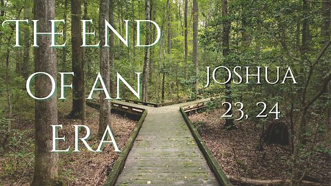 The End of an Era - Pastor Jeremy Stout