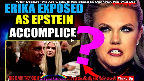 Epstein Files Expose Erika Kirk as 'Mossad Honeypot' Tasked With Murdering Her Husband