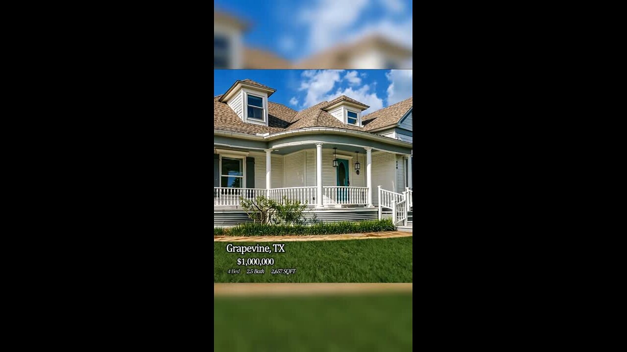 Historic Charm Meets Modern Living in Historic Grapevine