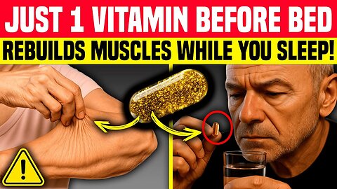 At 60+? Halt Muscle Disappearance with This Crucial Before-Bed Habit! LE54