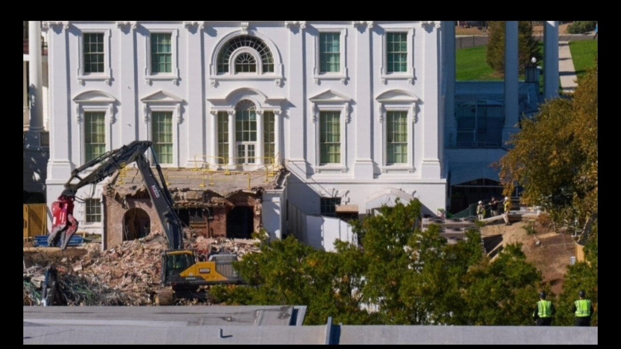 Deeper reason for White House East Wing Demolition