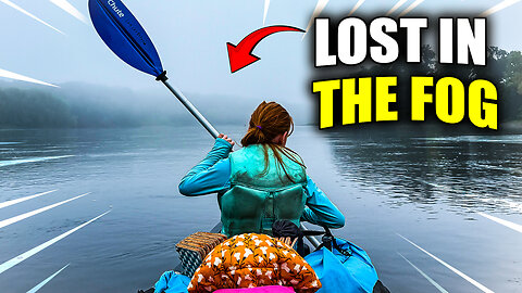 Paddling The Mississippi With 7 Kids | Day 27 – Fog on the Mystic River & Galax’s First Fish
