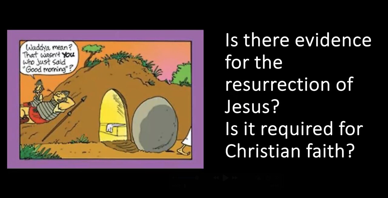 Lesson 3: Is There Evidence for the Resurrection of Jesus?