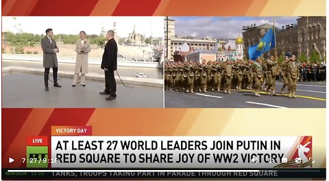 ESW Eurasia Editor Stanislav Krapivnik Interviewed by RT on Red Square Victory Day 2025