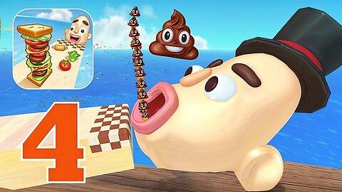 Sandwich Runner - Gameplay Walkthrough Part 4 - Level 31-40 (iOS, Android)