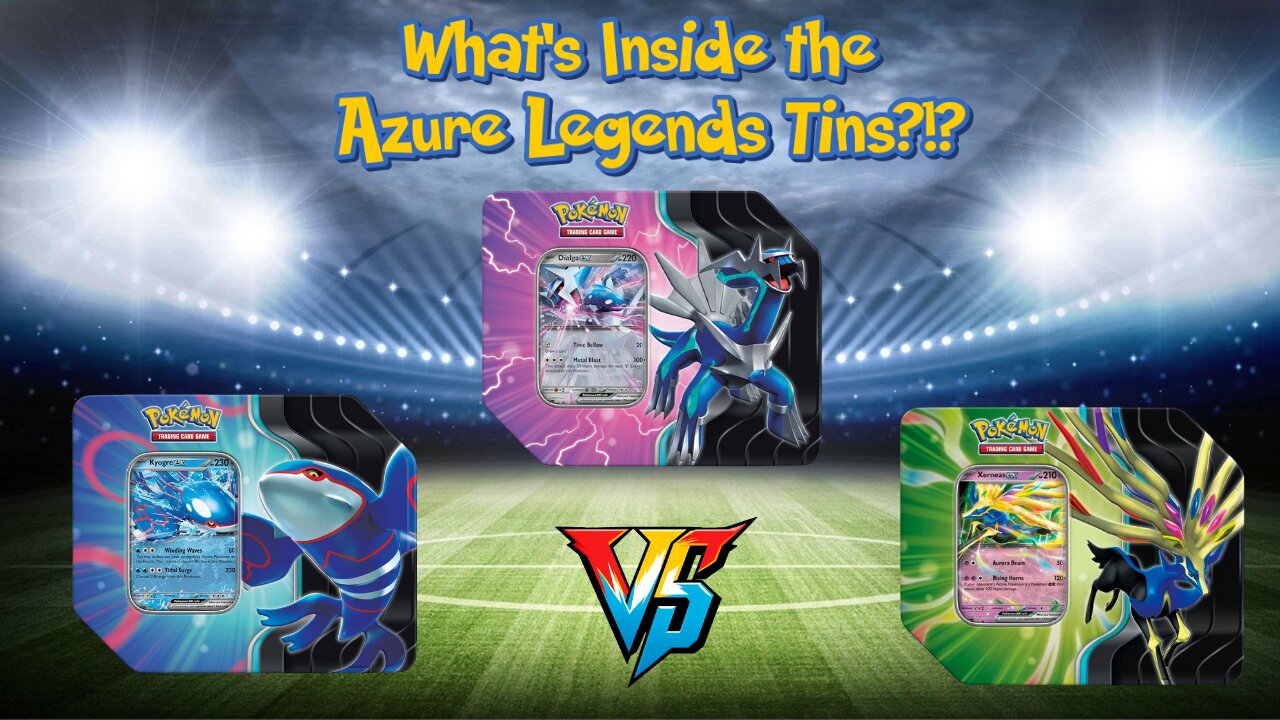 Let's Open Azure Legends Tins!