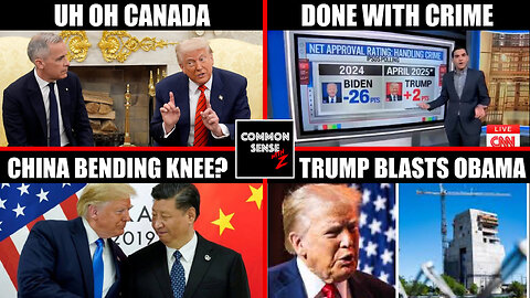 Trump Meets With Mark Carney | Americans Done With Crime | US And China To Meet | Trump Slams Obama