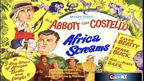 Africa Screams (Adventure Comedy, 1949)