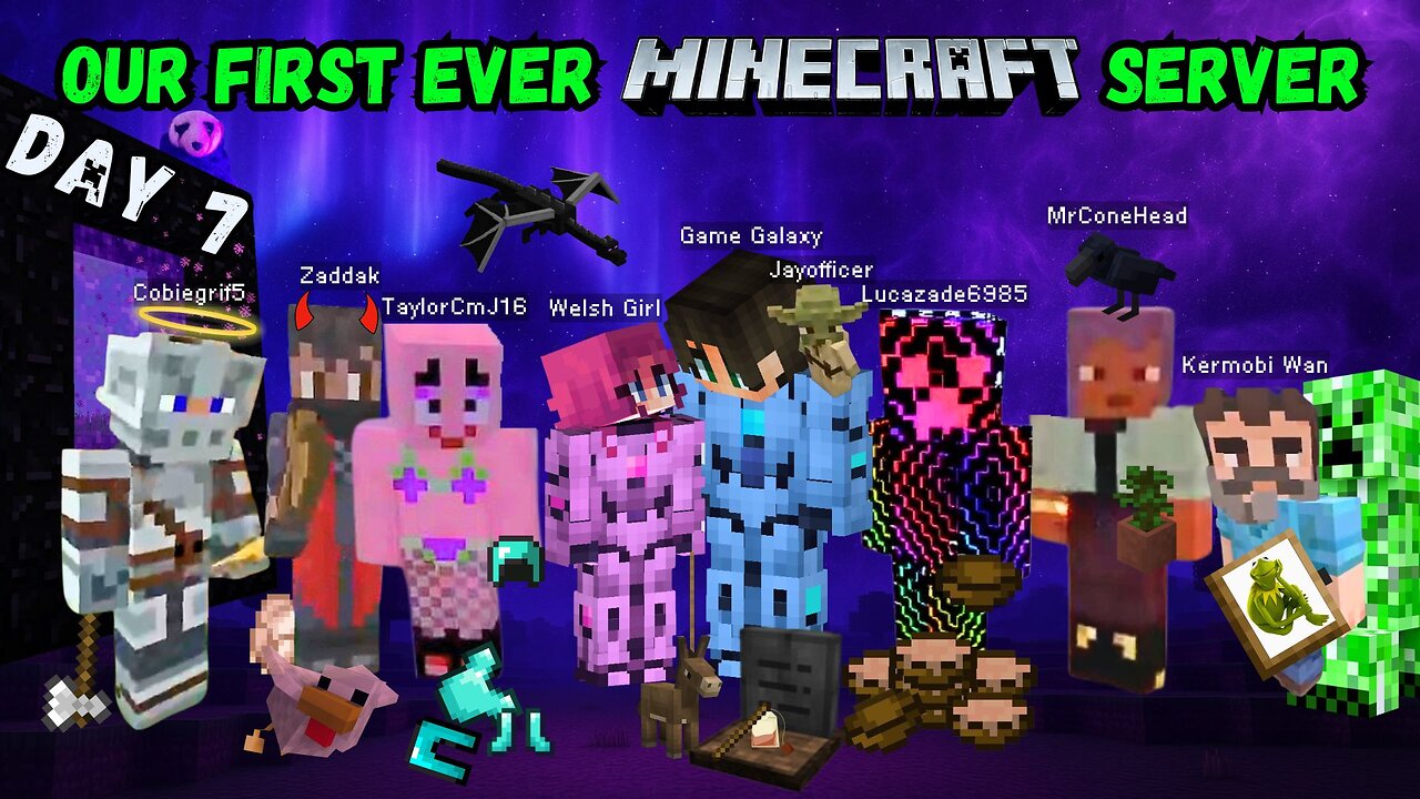🔴 Minecraft NEW Sub-Only Server Launch - Day 7