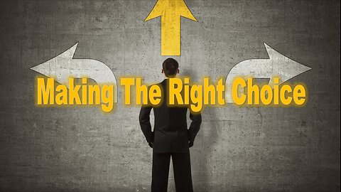 Making The Right Choice - John 3:16 C.M. Sunday LIVE Stream 6/1/2025