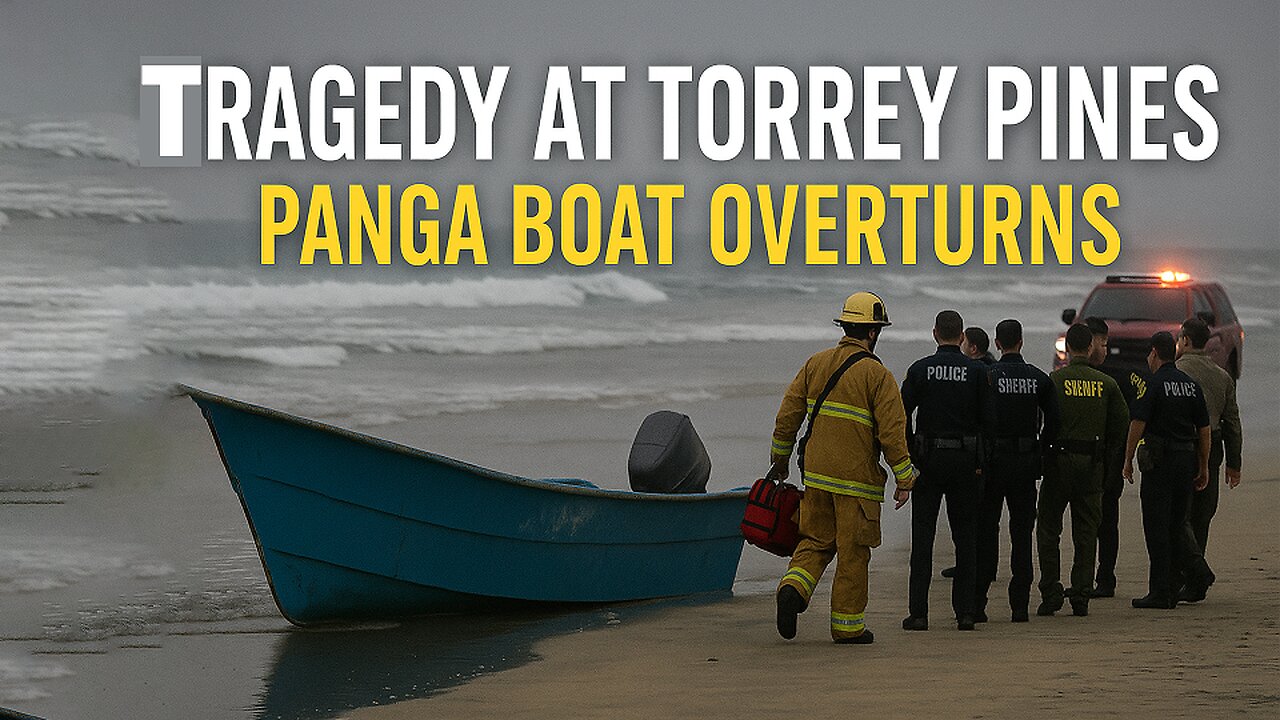 Tragedy at Torrey Pines: Panga Boat Overturns | Multiple Fatalities Reported | NewsDrift