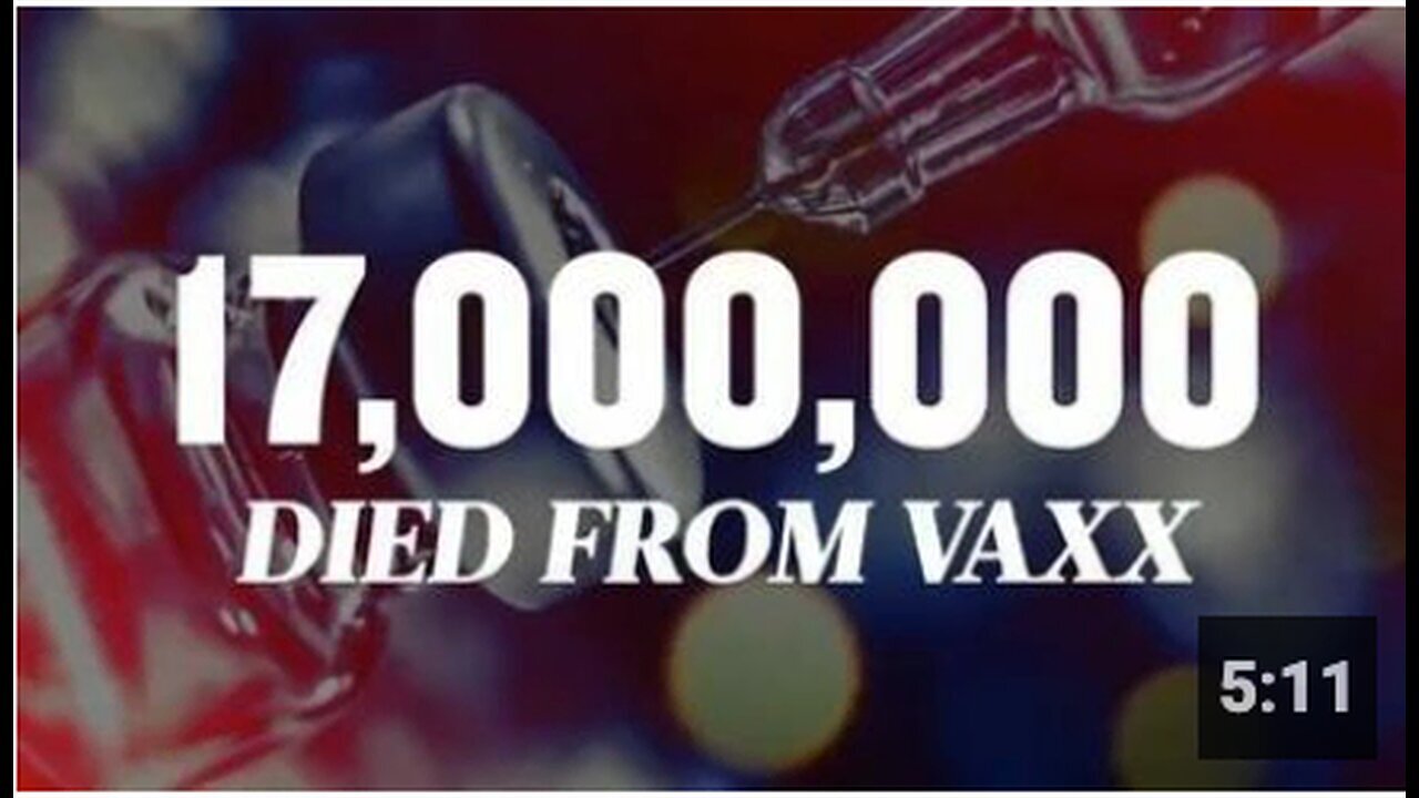 "Scientist Dennis Rancourt Claims 17 Million Deaths, Says 'No Lives Were Saved From COVID Vaccines'"