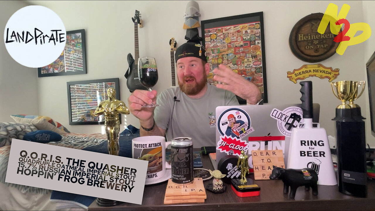 Q.O.R.I.S. The Quasher Quadruple Oatmeal-Imperial Stout by Hoppin' Frog Brewery