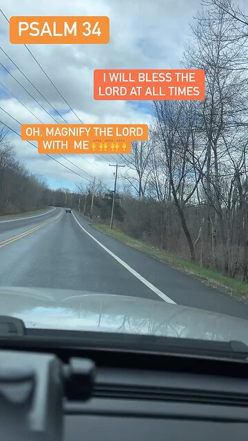 Magnify the Lord with me. Psalm 34. Praise Jesus, bible.