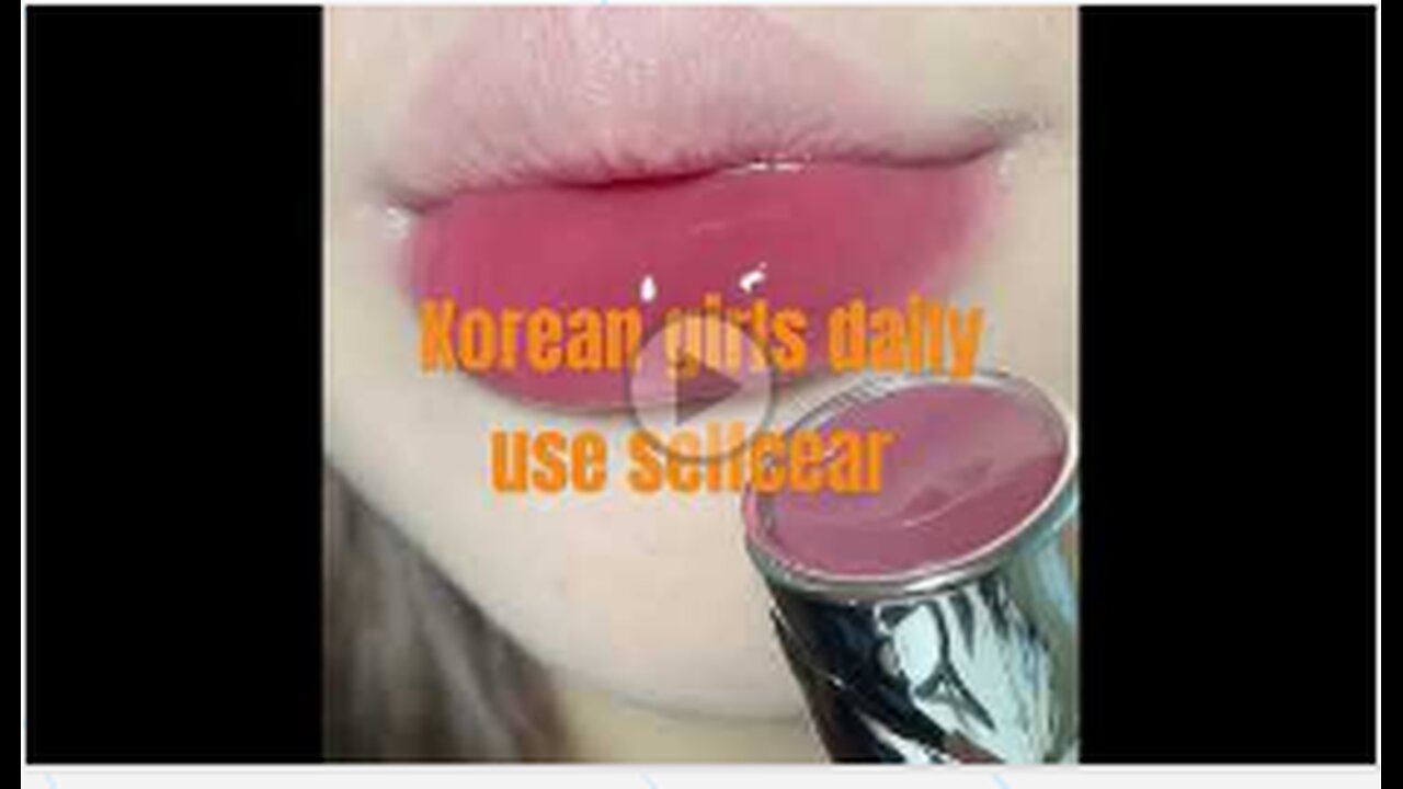 Korean girls use daily self care things