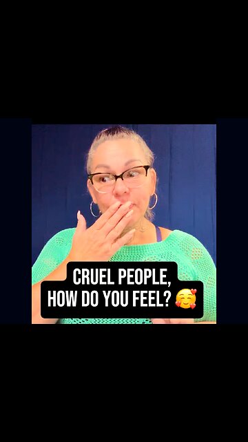 Cruel People, How Do You Feel Now? 🥰 #deaf #asl #signlanguage