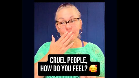 Cruel People, How Do You Feel Now? 🥰 #deaf #asl #signlanguage
