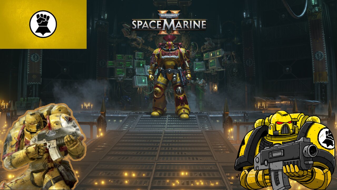 Space Marine 2 40K Imperial Fists EPIC customization