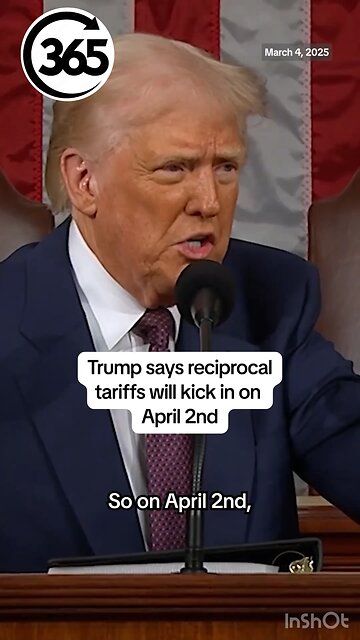 President Donald Trump confirmed that his proposed reciprocal tariffs will go into effect on April 2