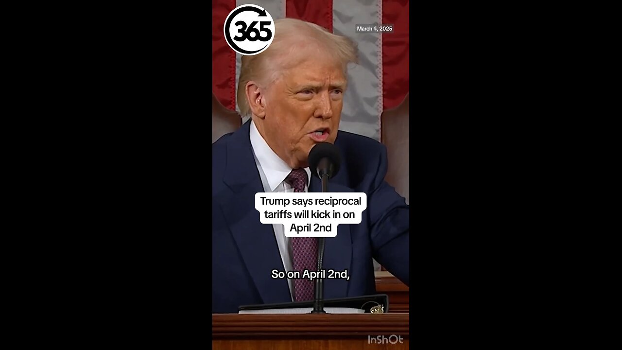 President Donald Trump confirmed that his proposed reciprocal tariffs will go into effect on April 2