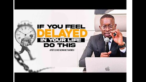 How to Rebuke the Spirit of Delay