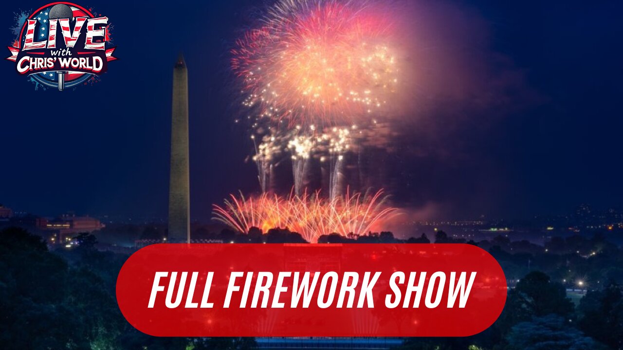 WATCH THE FULL FIREWORK SHOW! THE ARMYS 250 BIRTHDAY!