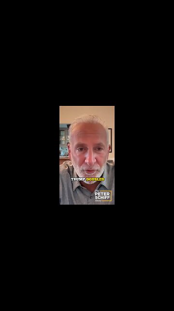 Peter Schiff: "Trump's steel tariff is short term gain, long term pain."