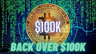 BITCOIN ABOVE 100k AGAIN, TRUMP PUMPS CRYPTO