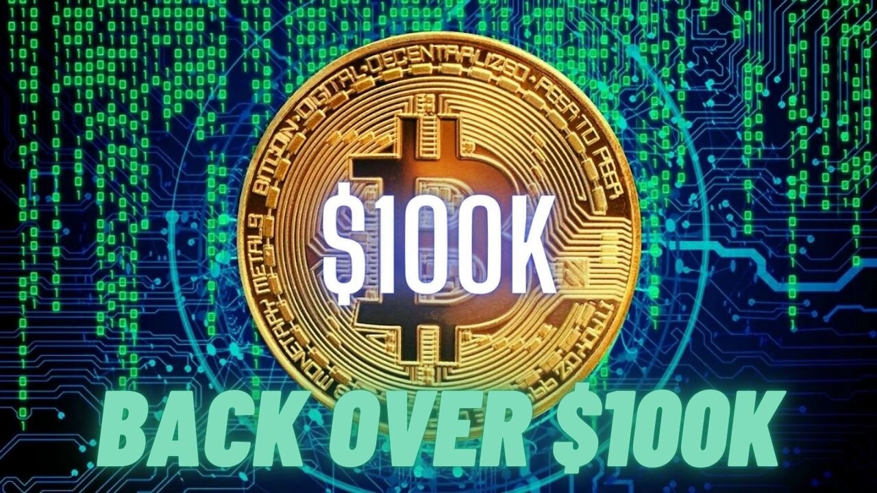 BITCOIN ABOVE 100k AGAIN, TRUMP PUMPS CRYPTO