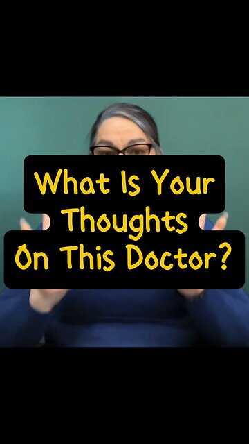 Thoughts On This Doctor? 🤔