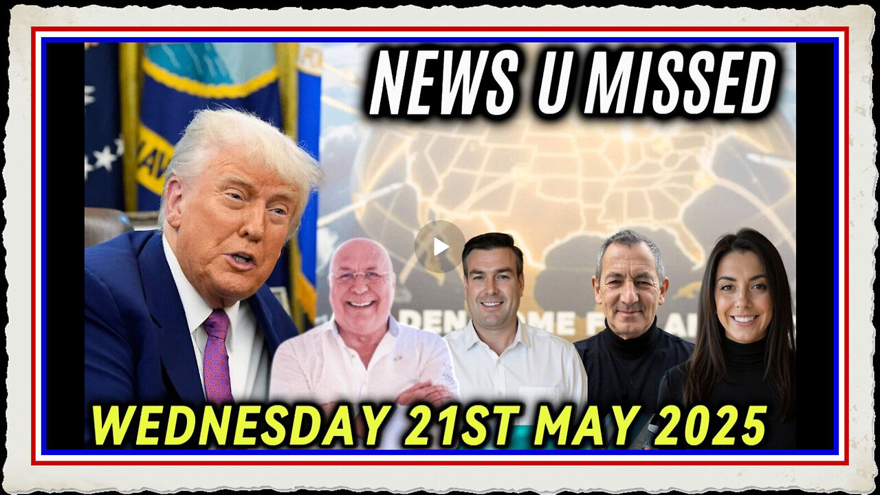 CHARLIE WARD DAILY NEWS WITH CHARLIE WARD PAUL BROOKER WEDNESDAY 21ST MAY 2025